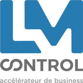 Logo LM Control couleur avec baseline